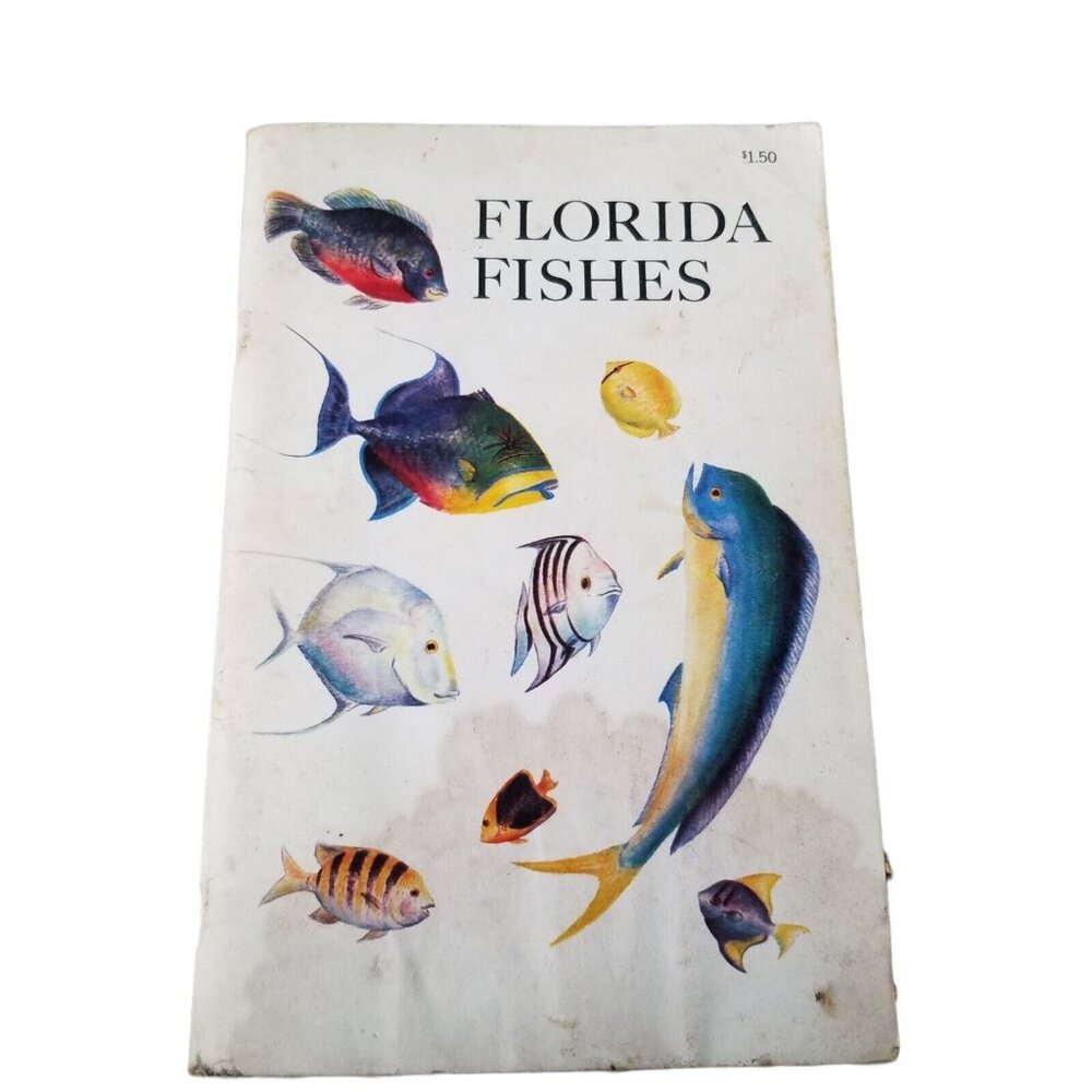 Florida Fishes Salt and Freshwater by Rube Allyn Vintage 1969 Book First Edition
